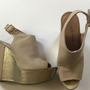 Julianne Hough Wedge Sandal
